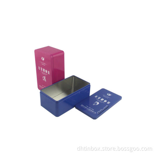 metal tea box